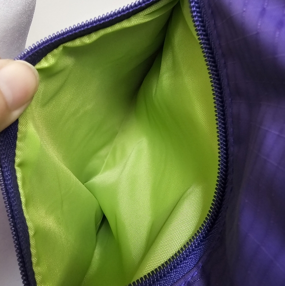 Baggallini Purple Convertible Multi Zip Sling Bag Backpack - Picture 8 of 12